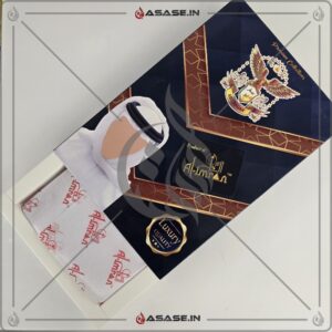 Premium white plain Arabic Rumal