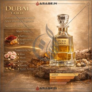 Dubai Gold Attar saffron oud fragrance