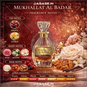 Mukhallat Al Badar Attar fragrance notes fruity floral amber musk