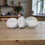 Round White Prayer Hat for Men - High Quality Bangladeshi Structure.