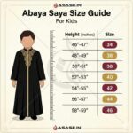 Premium Kid's Arabic Shaya - Abaya - Bisht - Image 4