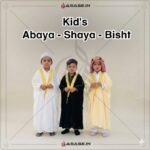 Premium Kid's Arabic Shaya - Abaya - Bisht