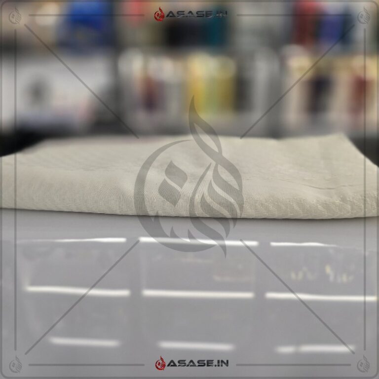 Cream Arabic Shemagh Rumal Traditional Design