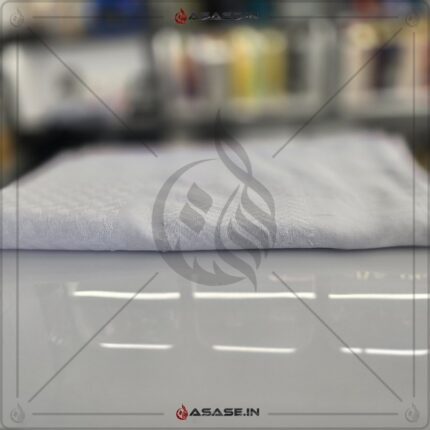 Folded White Arabic Shemagh Rumal