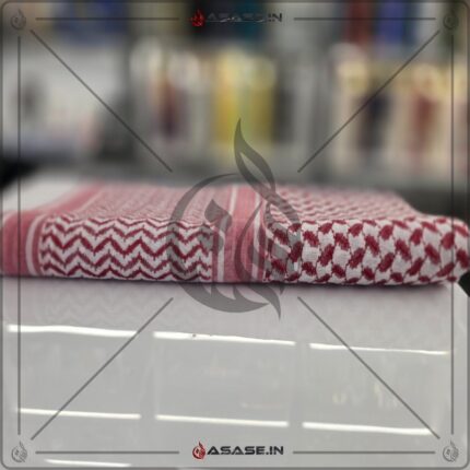Red Shemagh Al Arabi Rumal Front View