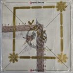 Premium Plain Arabic Cotton Rumal Folded View