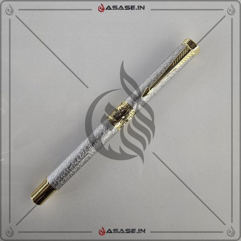 Asase Imperial Foil-Net Signature Pen Model 3217 Silver