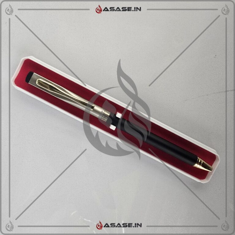 Asase square pen with diamond top full view