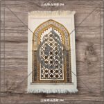 Premium Islamic Janamaz TJ-02 Floral Mehrab Design