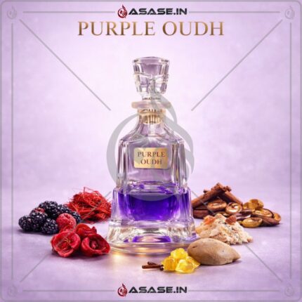Purple Oud scent profile with floral sweet oud notes