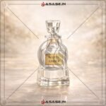 White Amber Attar perfume bottle front view