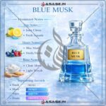 Blue Musk Attar fragrance notes with citrus and musk