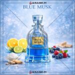 Premium Blue Musk Attar fresh musky perfume bottle