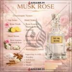 Musk Rose Attar fragrance notes with rose and jasmine