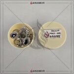 Asase Zircon Double Kaj Kurta Button for Men - Black - M05 - Image 2