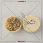 Asase Zircon Double Kaj Kurta Button for Men - Golden - B07 - Image 2