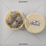 Asase Zircon Double Kaj Kurta Button for Men - Rose Gold - B08 - Image 2