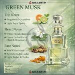Green Musk Attar jasmine basil rosemary heart notes