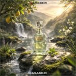 Green Musk Attar luxury glass bottle design