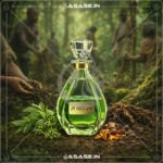 Zoriyam Attar green earthy fragrance bottle Asase Store