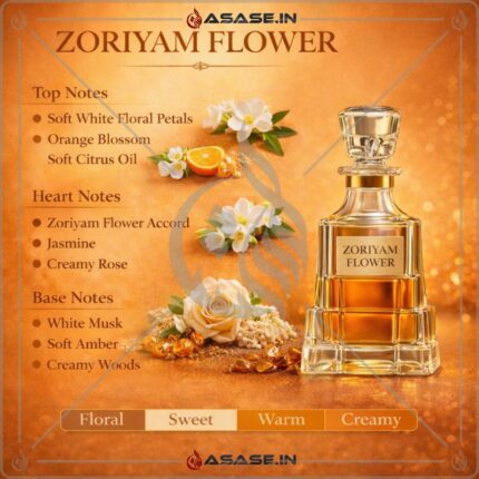 Zoriyam Flower Attar long lasting floral fragrance