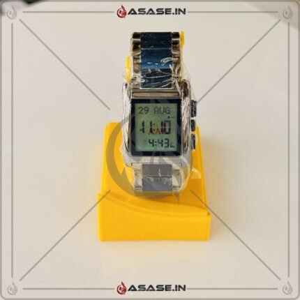 AlFajr Watch Square White Blue