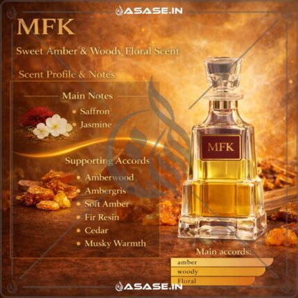 MFK Attar saffron jasmine fragrance notes