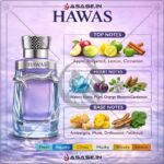Hawas by Rasasi notes apple lemon aquatic musk