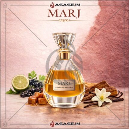 Marj Ahmed Al Maghribi fragrance collection display
