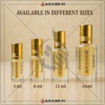 Ruh e Gulab Attar collection display