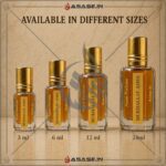 Mukhallat Asma attar available in different sizes small medium large bottles