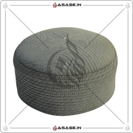 JJ Cap olive green side premium reversible islamic cap namaz topi