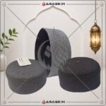 Premium Quality JJ Cap grey dark coffee reversible namaz topi islamic cap Asase Store