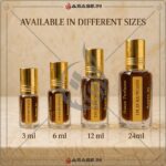 Oud Kuwaiti Attar available in multiple bottle sizes