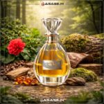 Ignite Oud Attar woody fragrance in natural forest setting